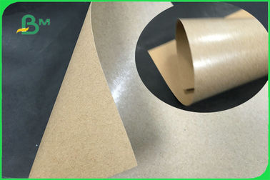 Anti-Oil White &amp;amp; Brown 36 &amp;#39;&amp;#39; Coated Paper Craft PE Untuk Kemasan Makanan FSC FDA