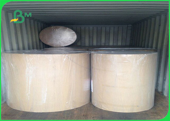 Papan C1S Resmi Fsc Dengan Pencetakan Offset Abu-Abu Kembali Dalam Roll Jumbo 1160mm