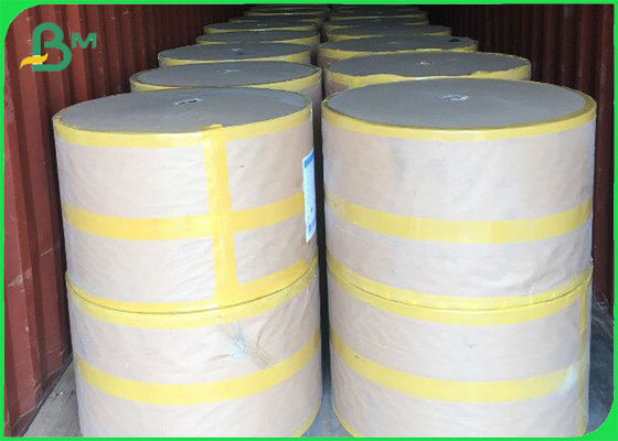 Ramah Lingkungan 13.5MM / 15MM FSC Food Grade Paper Roll Membuat Sedotan Minum