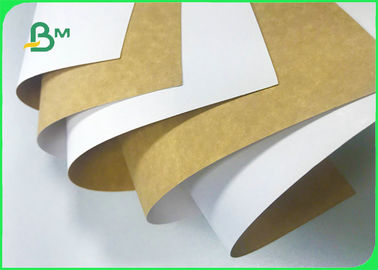 100% Aman 250gsm 325gsm Coated Kraft Paper Board Untuk Kemasan Makanan Kering