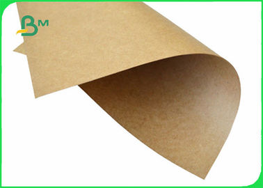 250gsm 300gsm Brown Kraft Paper Untuk Paket Makanan Cepat Saji Kekakuan Yang Baik
