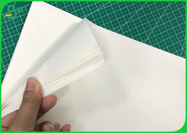 90gsm 120gsm White Kraft Wrapping Paper Roll Untuk Tas Kemasan Makanan