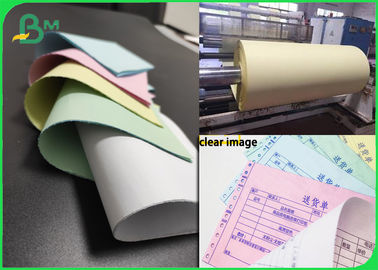 Digital Paperless Carbon Printing CB 52 CFB 50 CF 55 Colourful NCR Paper Rolls