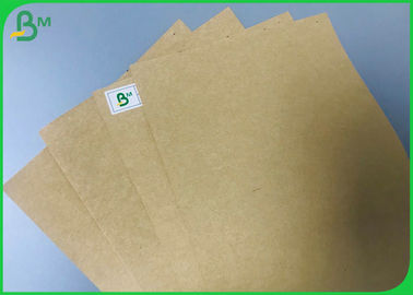 Bahan tas 60g hingga 120g Brown Kraft Food Packaging Paper Rolls Lebar 120cm