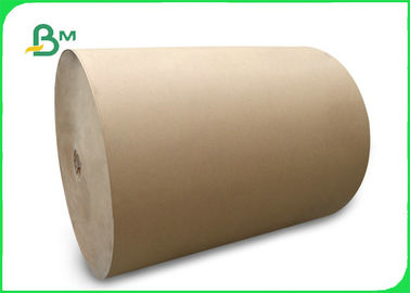 160gsm Brown Kraft Testliner Paper Untuk Pembungkus Hadiah 135cm Pulp Daur Ulang