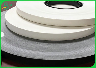 Waterproof Stripes Color 60g 120g White Kraft Paper Roll Untuk sedotan kertas