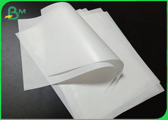 30g- 50g Food Grade White Kraft Paper Roll Untuk Pembuatan Kantong Kertas Makanan