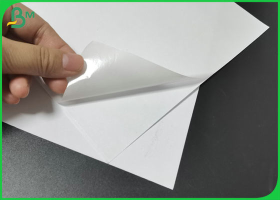 Cetak Inkjet Semi Glossy 80 Gsm Self-Adhesive Paper Untuk Pembuatan Label Produk