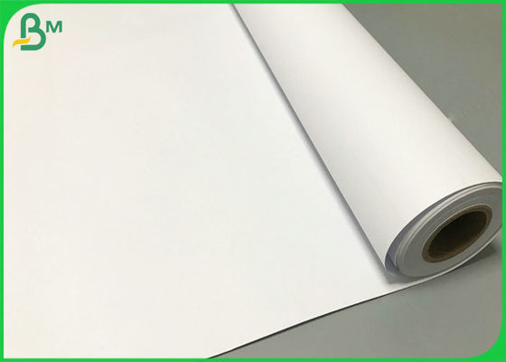 A0 A1 Ukuran gulungan Kertas Plotter cad 20LB putih polos untuk pencetakan inkjet