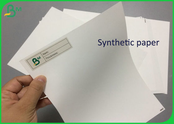 Kertas Pencetakan Sintetis 130um PET Non - Robek Dengan Printer Laser