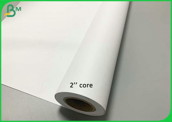 1270mm x 50m 2 ''Core 80g Inkjet Bond Paper Roll Uncoated