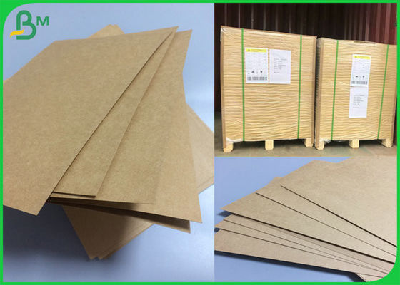 Pencetakan Bagus 300Gram 350Gram Warna Coklat Kraft Paper Roll Untuk Kotak Paket