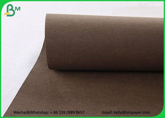 Warna-warni yang bisa dicuci Kraft Liner Paper Roll Matte Permukaan Pink dicuci Kraft Paper Bags