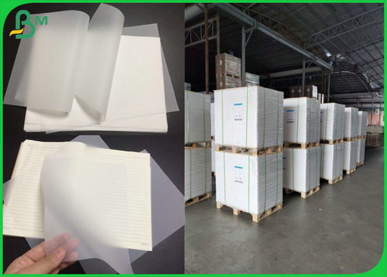 93 x 1124mm 73gsm 83gsm 90gsm Kertas Tracing Tembus Untuk Pembuatan Notebook