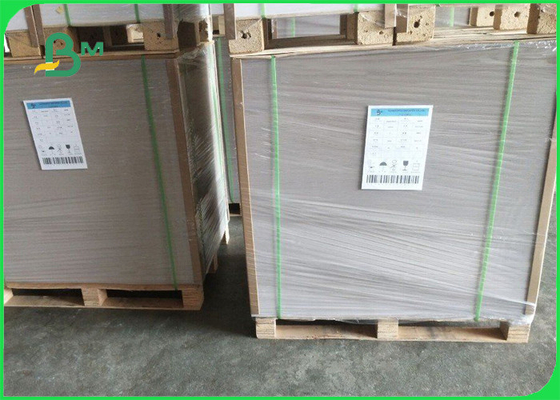 230gsm 250gsm GD2 White Coated Duplex Board Abu-abu Kembali Untuk Amplop 60 x 75cm