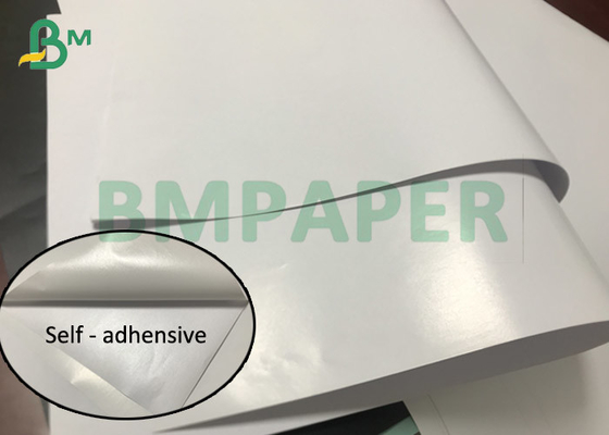 Jumbo Rolls 80gsm Mirror Gloss Coated Self - Adhesive Sticker Paper untuk label harga