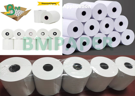 3 1/8 inci X 273 kaki Gulungan Kertas Thermal Printer Besar 55gsm Kertas Tanda Terima