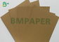 350gsm Red Brown Kraft Paper Efek Pencetakan Yang Baik Untuk Kartu Nama