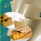 300gsm 350gsm Brown Single PE Coated Kraft Paper Sheet untuk Kotak Makanan