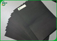 Pulp kayu 120gsm hingga 500gsm karton hitam solid dua sisi untuk penjilidan buku