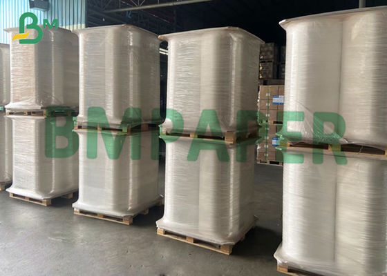 Kertas Pembungkus Jerami Kertas Kraft Food Grade 28gsm 22mm - Lebar 44mm X Panjang 5000m