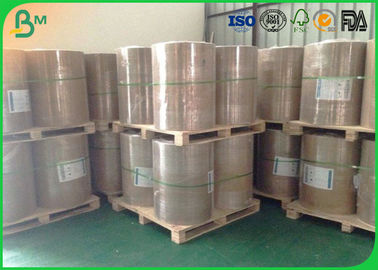 High Gloss Satu Sisi Dilapisi Kertas Seni, 90gsm / 80gsm Gloss Paper Untuk Kartu Pos