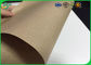 80gsm 150gsm Kraft Liner Board, 600 * 900mm Kraft Paper Sheets Untuk Kemasan Box