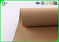 Warna yang berbeda Dicuci Kraft Liner Paper Roll Untuk Membuat Tas / Dompet