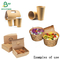 Biodegradable Kraft Cup Paper Roll Brown Bowl Paper 210g 230g 250g 280g 300g 350g