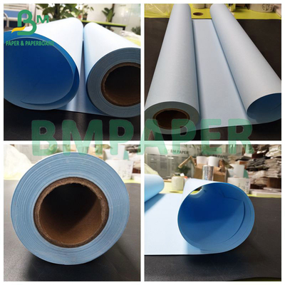 24 Inch 50 Yard Dua Sisi CAD Blueprint Paper 20lb untuk pemetaan elektrostatik