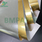 Tinggi Kekuatan Basah Gloss Perak Plain Metallized Paper 68gsm 70gsm untuk Label Botol Bir