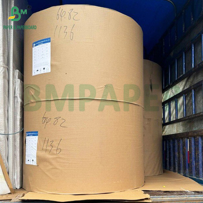Kertas Tumpukan Sandwich Kantong Kertas 7 Bungkus Makanan Warna Putih Alami