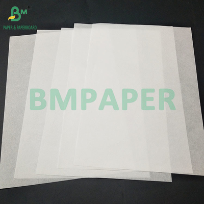 40gm 50gm Putih Greaseproof Parchment Paper Untuk Sandwich Wrapping Paper