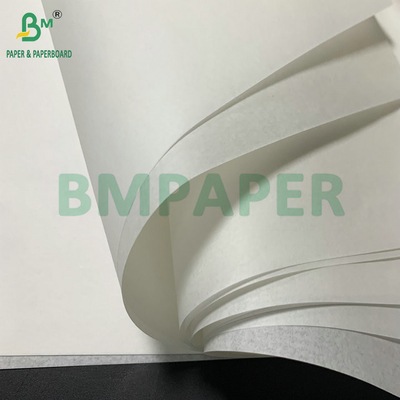 Putih 38gm 40gm Greaseproof Paper Untuk Makanan Goreng Membungkus 106cm Roll