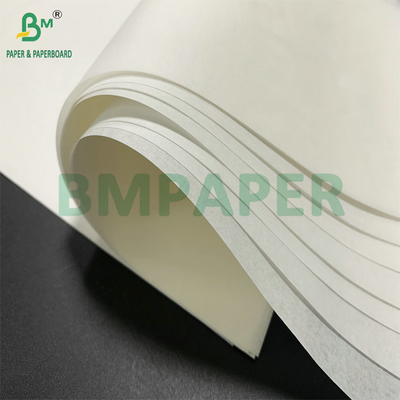 Putih 38gm 40gm Greaseproof Paper Untuk Makanan Goreng Membungkus 106cm Roll