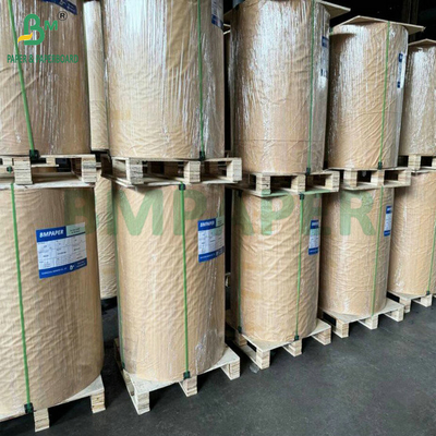 Putih 38gm 40gm Greaseproof Paper Untuk Makanan Goreng Membungkus 106cm Roll