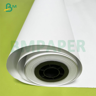 24# 28# Warna Poster Lapisan Bond Paper Roll Putih Untuk Wide Format Inkjet Printer