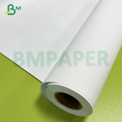 24# 28# Warna Poster Lapisan Bond Paper Roll Putih Untuk Wide Format Inkjet Printer