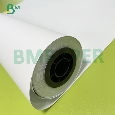 24# 28# Warna Poster Lapisan Bond Paper Roll Putih Untuk Wide Format Inkjet Printer