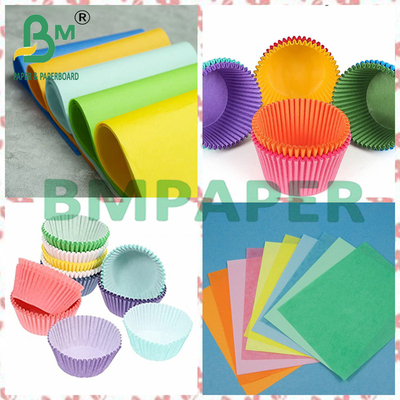 508mm 600mm Greaseproof Colored Baking Cups Liner Paper Untuk Muffin Cupcake