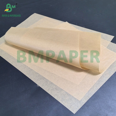 40g Silikon Lapisan Baking Paper Natural Kraft Deli Greaseproof Paper