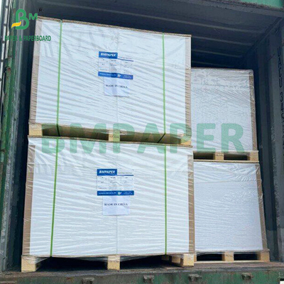 High White 70g 80g C1S Satu Sisi Gloss Art Paper Untuk Pencetakan Label