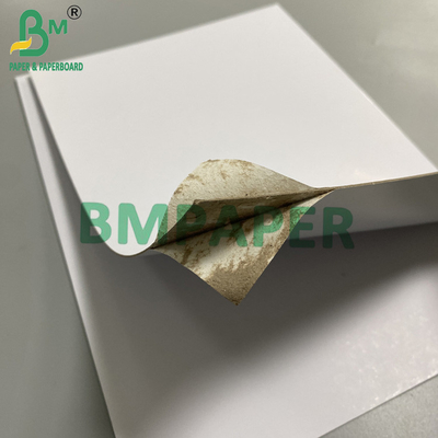 1mm 820gsm 2 sisi Putih Lapisan Laminated Paperboard Dengan Grey Middle Duplex Board