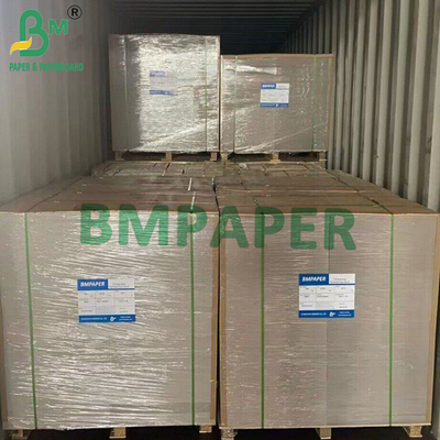 1mm 820gsm 2 sisi Putih Lapisan Laminated Paperboard Dengan Grey Middle Duplex Board
