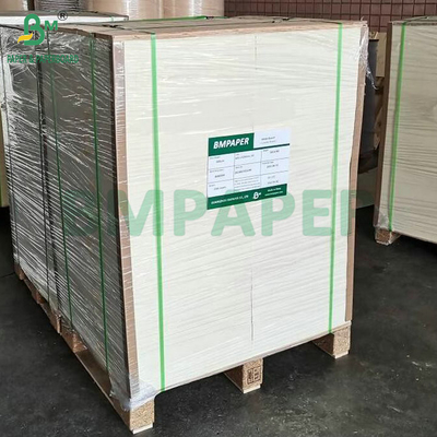 0.7mm 0.9mm Cepat menyerap Off Putih Uncoated Pulp Board Untuk Beer Pads