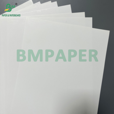Satu Sisi Dua Sisi Lapisan Putih 120 180 Mikron Termal Synthetic Paper Roll