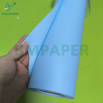 Kertas plotter berwarna biru berpasangan satu sisi untuk gambar CAD