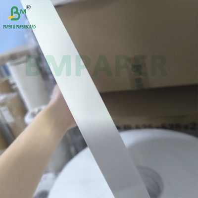 24 gram kertas putih & berwarna untuk minum jerami bungkus individu 25,5mm 32mm gulung