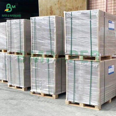 Ketahanan yang baik 1.2mm Grey Back Green Lacquered Cardboard Laminated