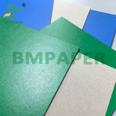 1.2mm 1.4mm Kartu Laminasi Biru Hijau Satu Sisi Untuk Sampul Buku